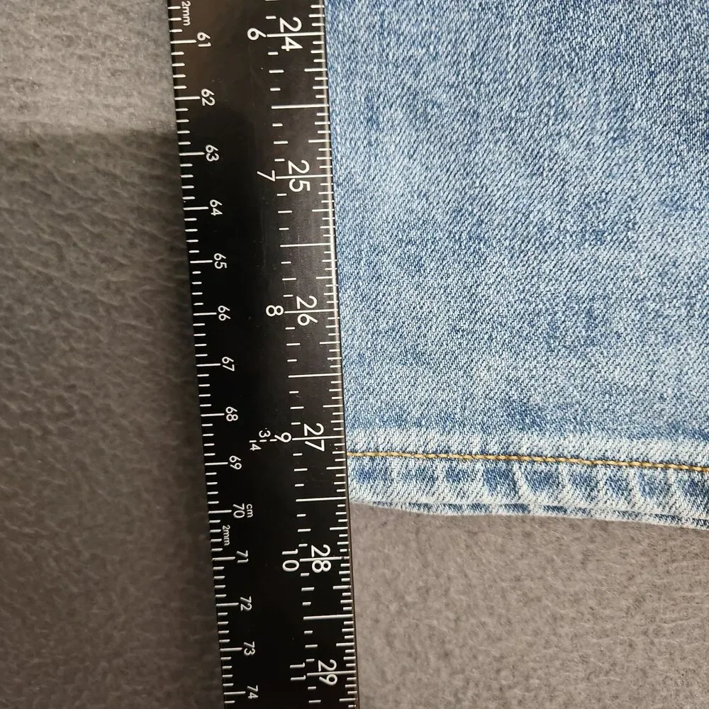 J. Crew Factory Jeans Women 27 Mid Rise Slim Boyfriend Light Wash